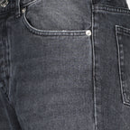 Pants Straight denim pants Ami PARIS Black Man