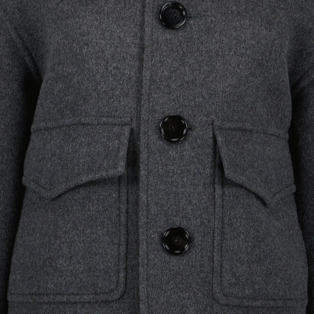 ジャケット ウールジャケット Ami PARIS グレー Homme