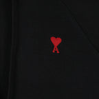 Sweatshirts Sweat à capuche Ami de Coeur Ami PARIS Noir Unisexe