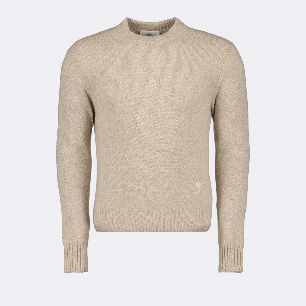 Maglieria Pull Ami de Coeur Ami PARIS Beige Homme