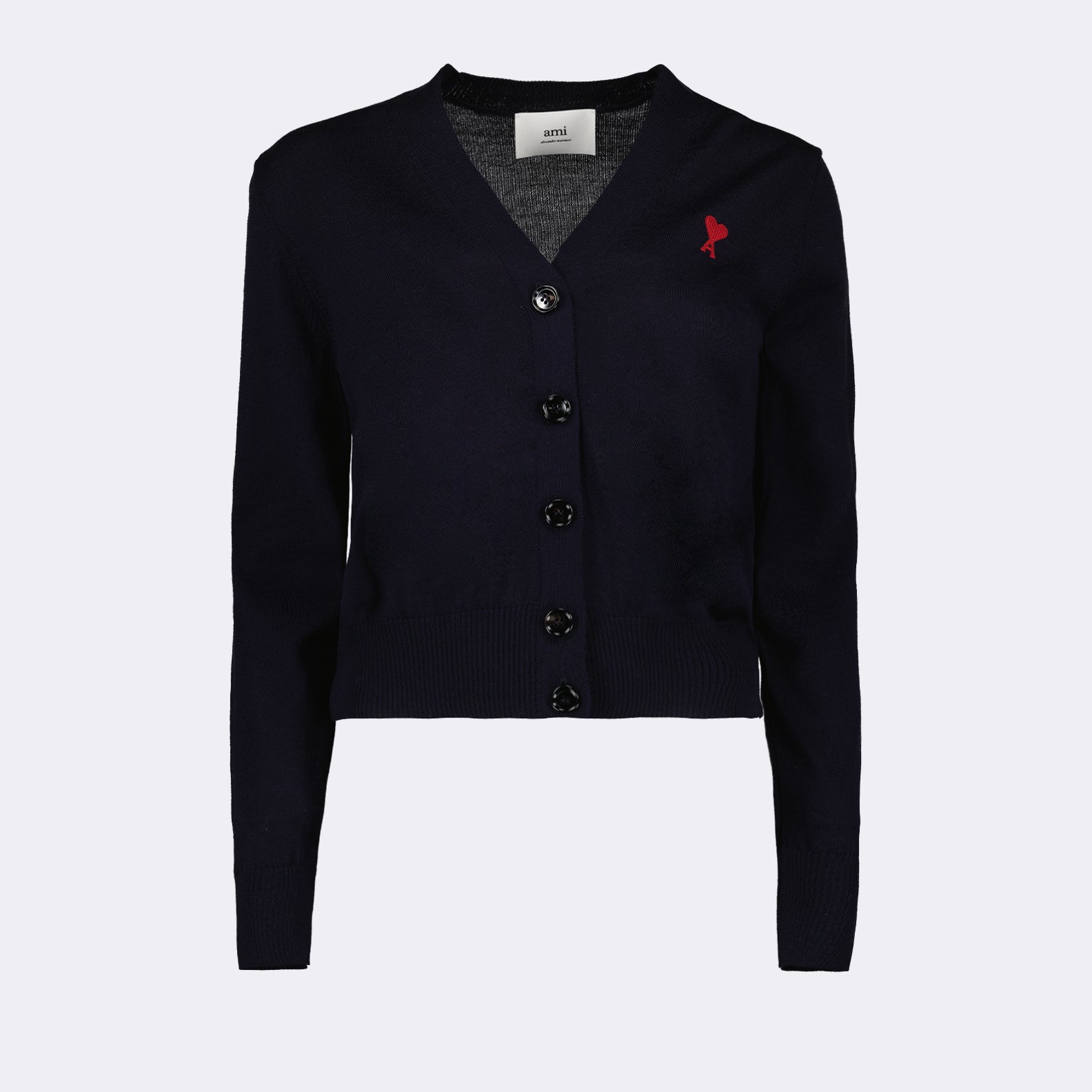 Maille Cardigan Ami de Coeur Ami PARIS Bleu Femme