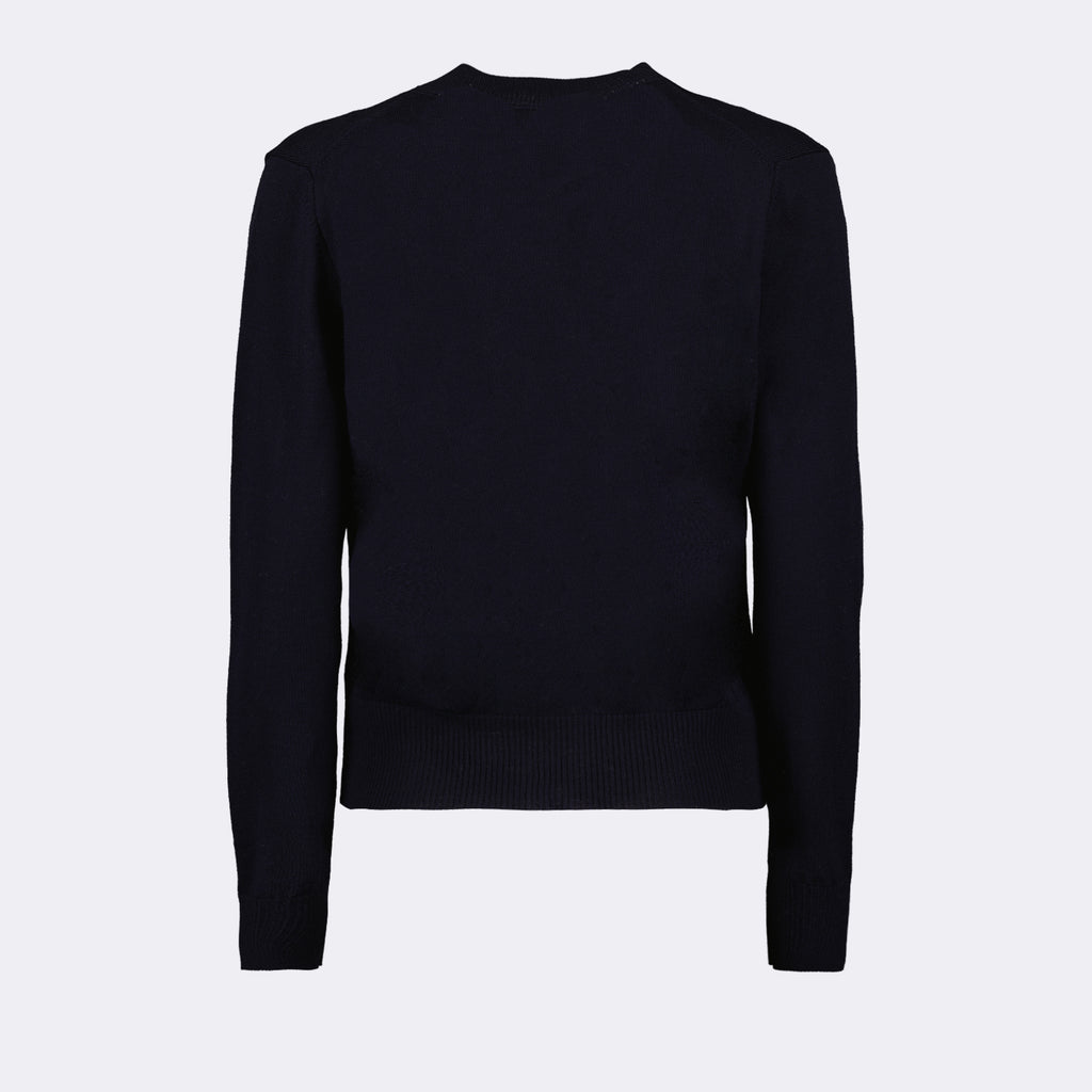 Maille Cardigan Ami de Coeur Ami PARIS Bleu Femme