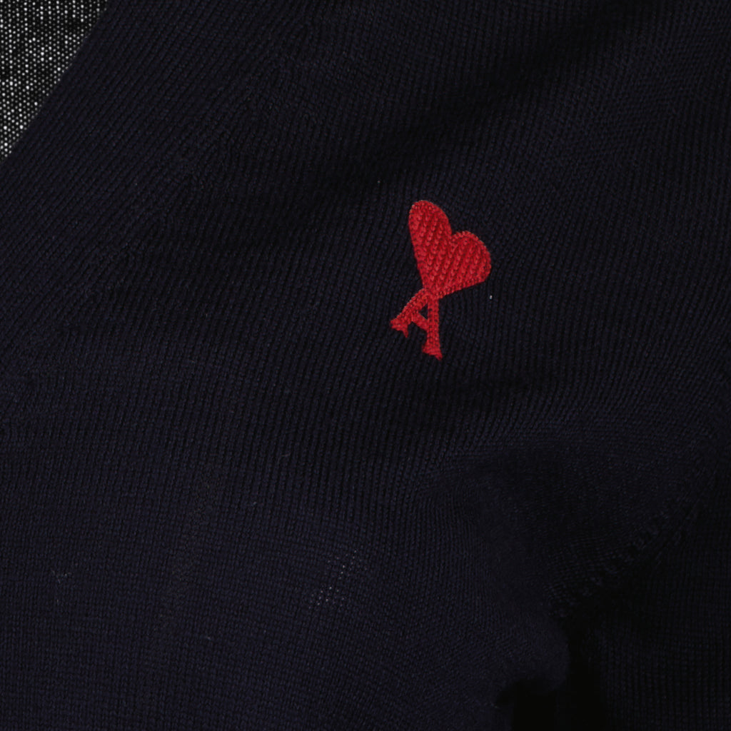 Maille Cardigan Ami de Coeur Ami PARIS Bleu Femme