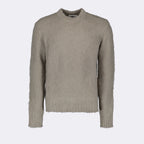 Maille Pull en alpaga Ami PARIS Beige Homme