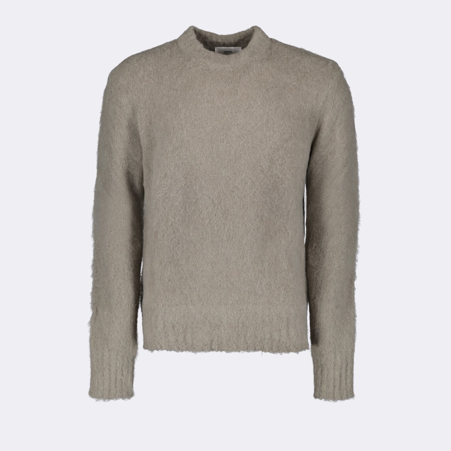 Maglieria Maglione in Alpaca Ami PARIS Beige Homme