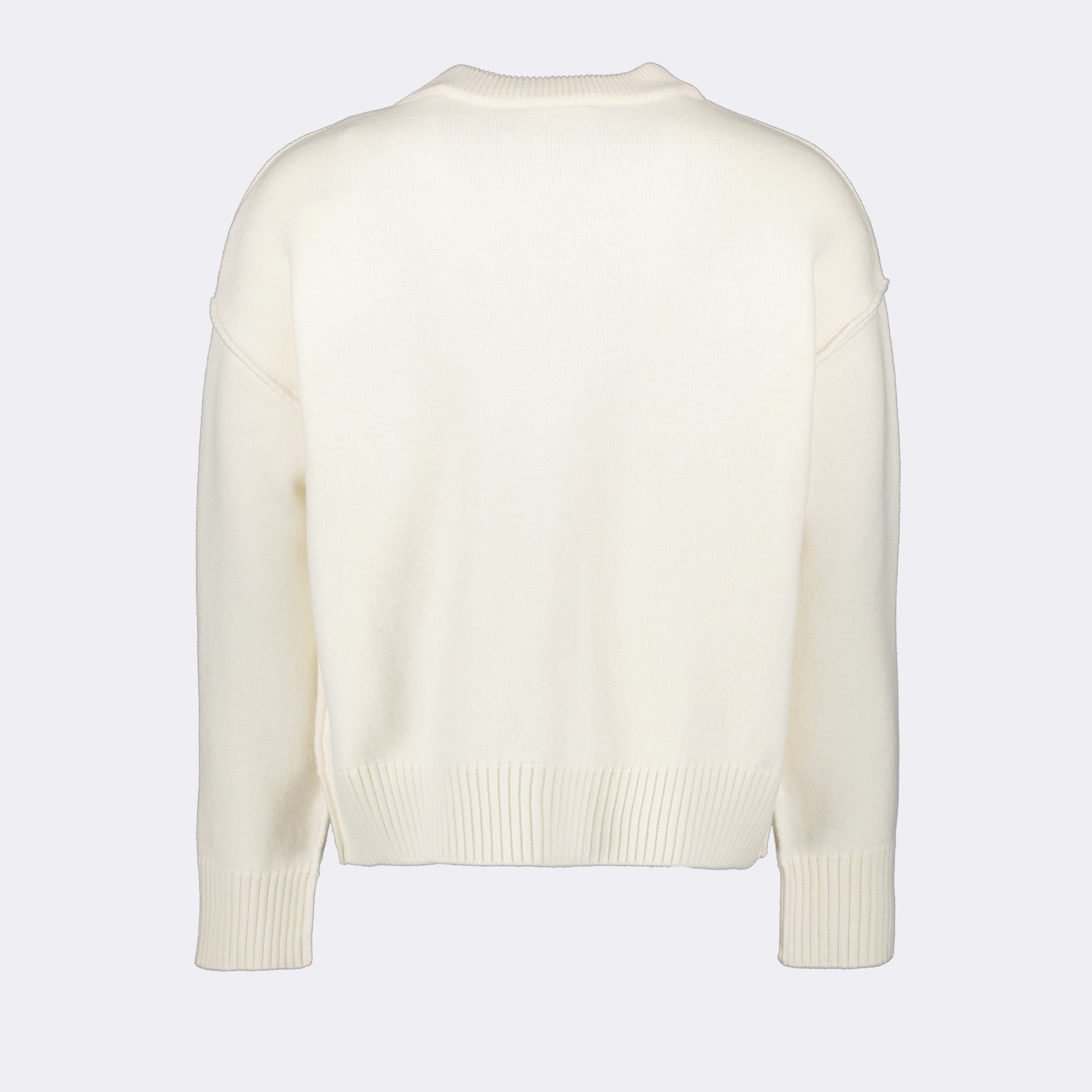 Maille Cardigan Ami de Coeur Ami PARIS Blanc Unisexe