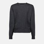 Maille Pull Ami de Coeur Ami PARIS Gris Femme