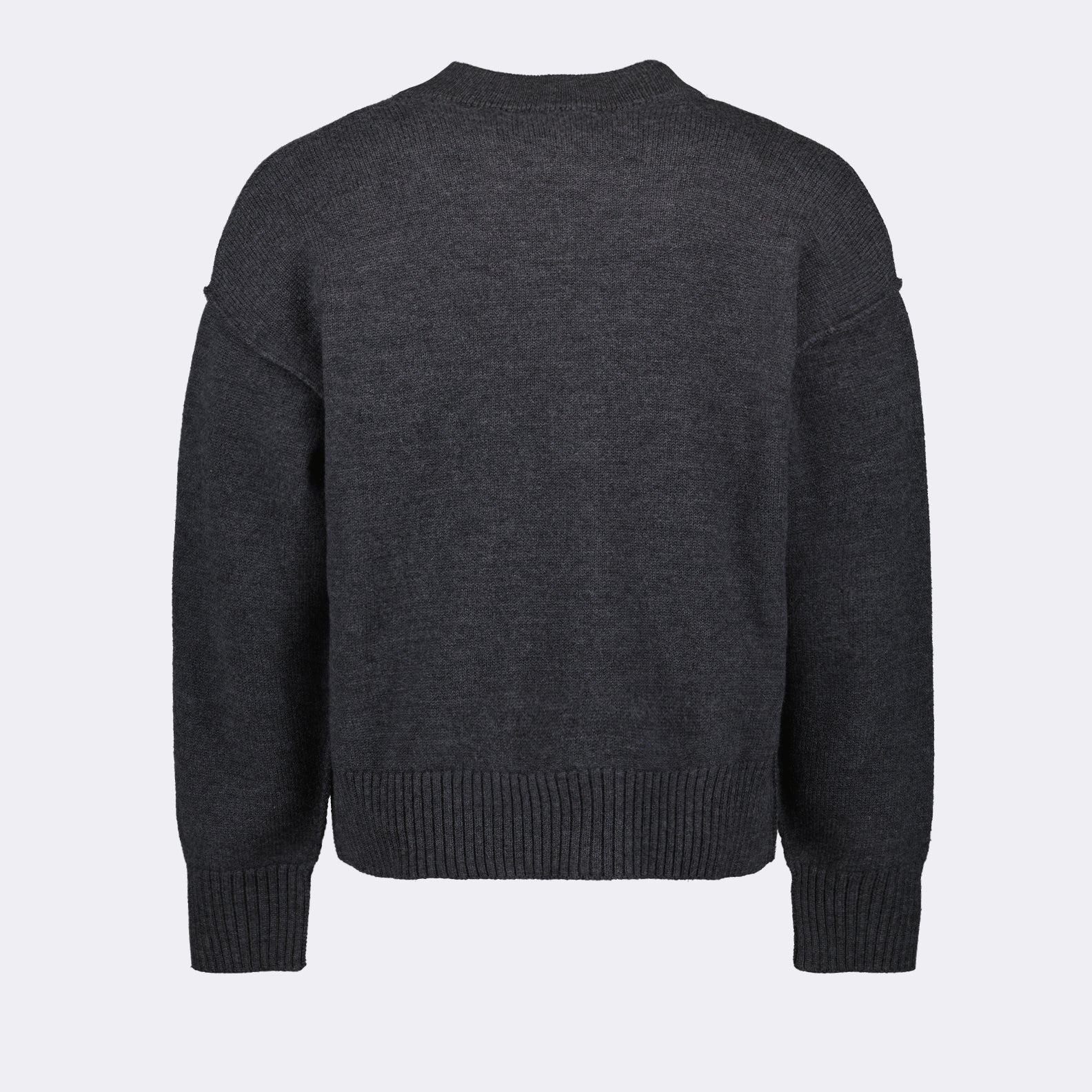 Maille Cardigan Ami de Coeur Ami PARIS Gris Unisexe