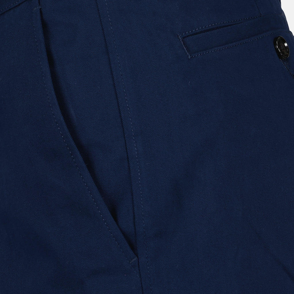 팬츠 Pantalon chino Ami PARIS 진한 파란색 Homme