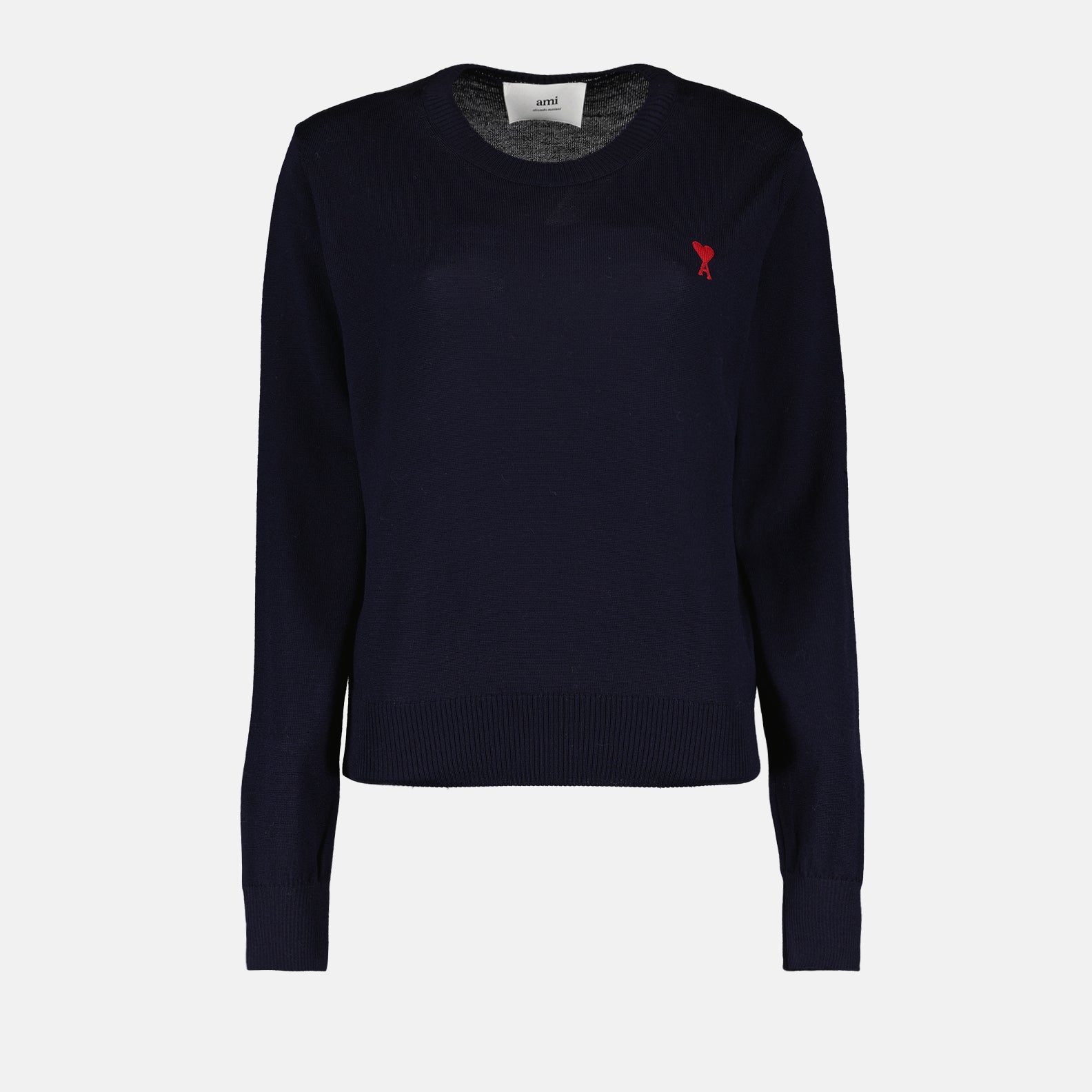 Maille Pull Ami de Coeur Ami PARIS Bleu Femme