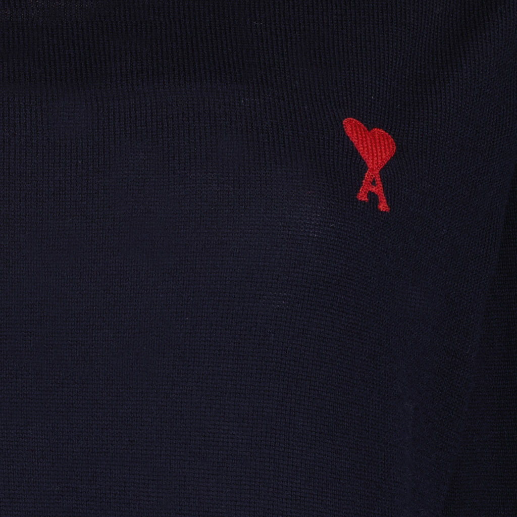Maille Pull Ami de Coeur Ami PARIS Bleu Femme