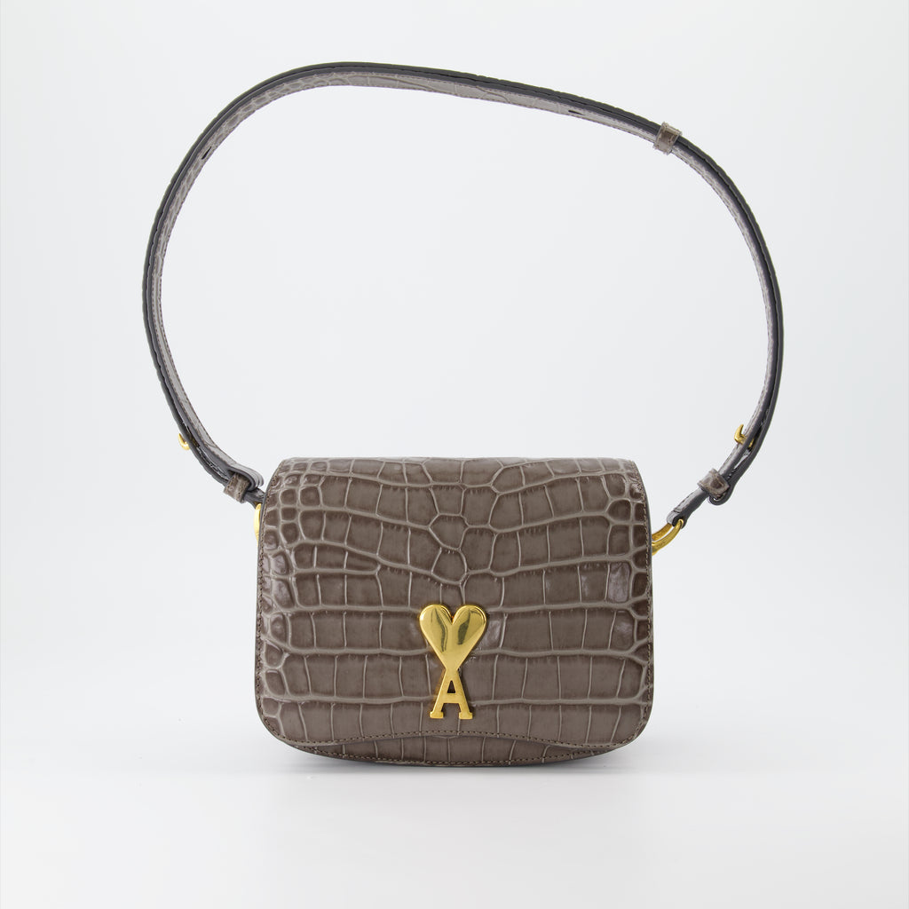 Crossbody bags Paris bag Paris Ami PARIS Gray Women