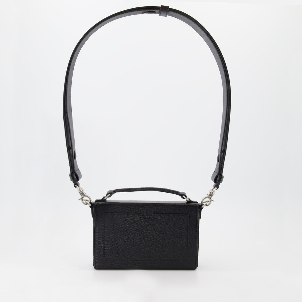 Umhängetaschen Sac Lunch Box Ami PARIS Schwarz Femme