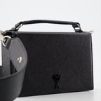 Umhängetaschen Sac Lunch Box Ami PARIS Schwarz Femme