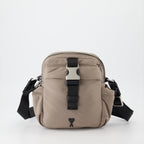 Bolsos bandolera Sac bandoulière en nylon Ami PARIS Marrón Homme
