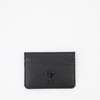 Small leather goods Ami de Coeur card holder Ami PARIS Black Man
