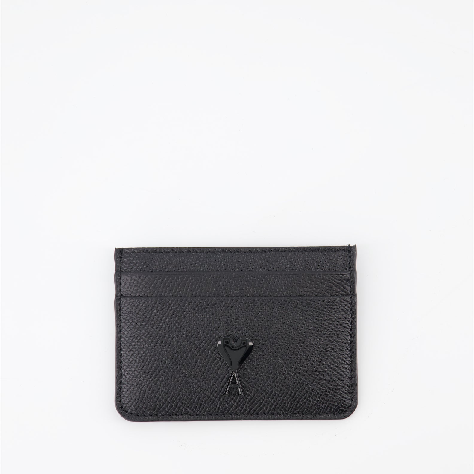 Small leather goods Ami de Coeur card holder Ami PARIS Black Man