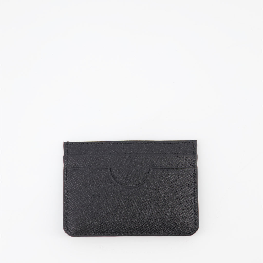 Small leather goods Ami de Coeur card holder Ami PARIS Black Man