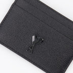 Small leather goods Ami de Coeur card holder Ami PARIS Black Man