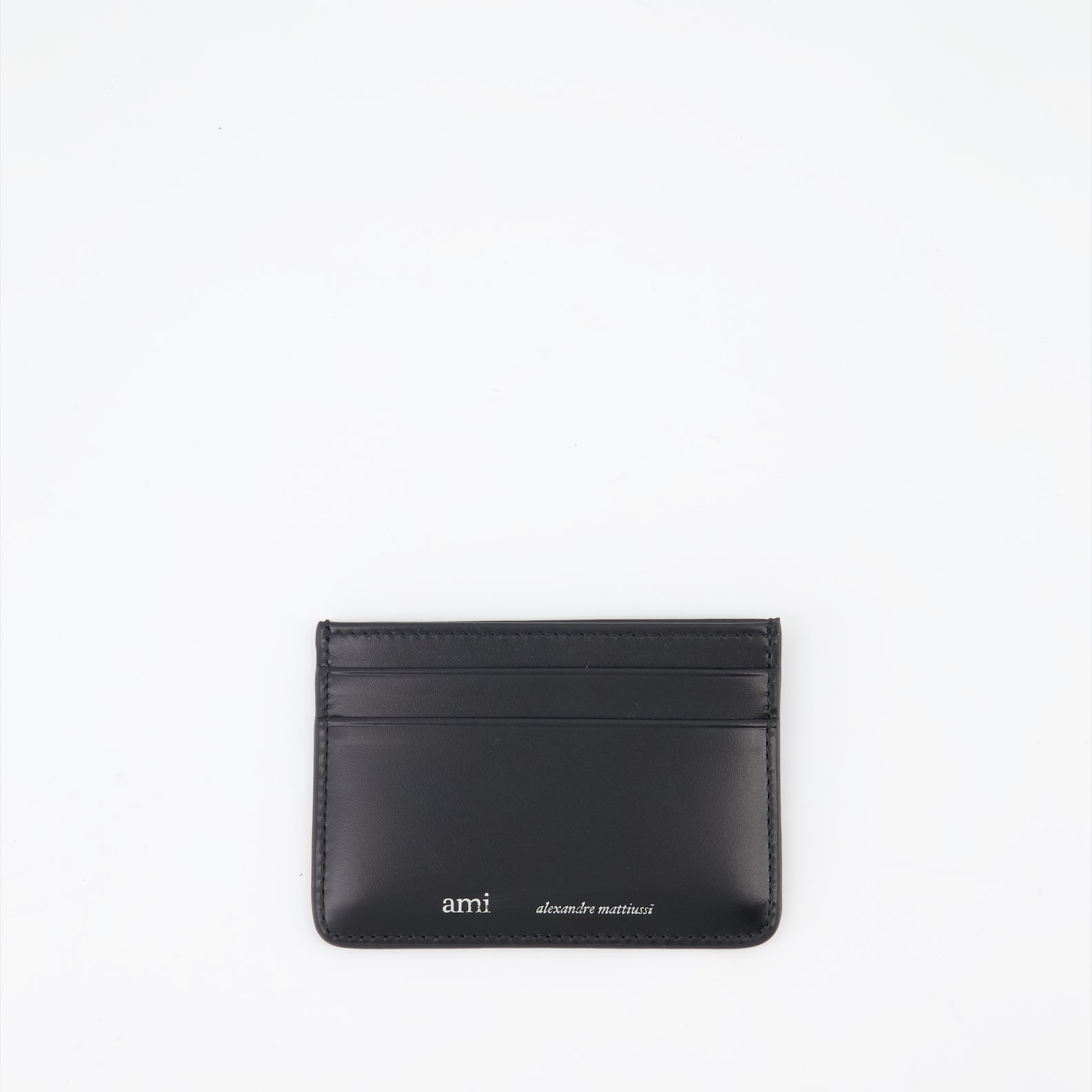 Small leather goods Leather card holder Ami PARIS Black Man