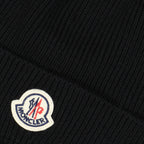 Hats, caps and beanies Logo beanie Moncler Black Man