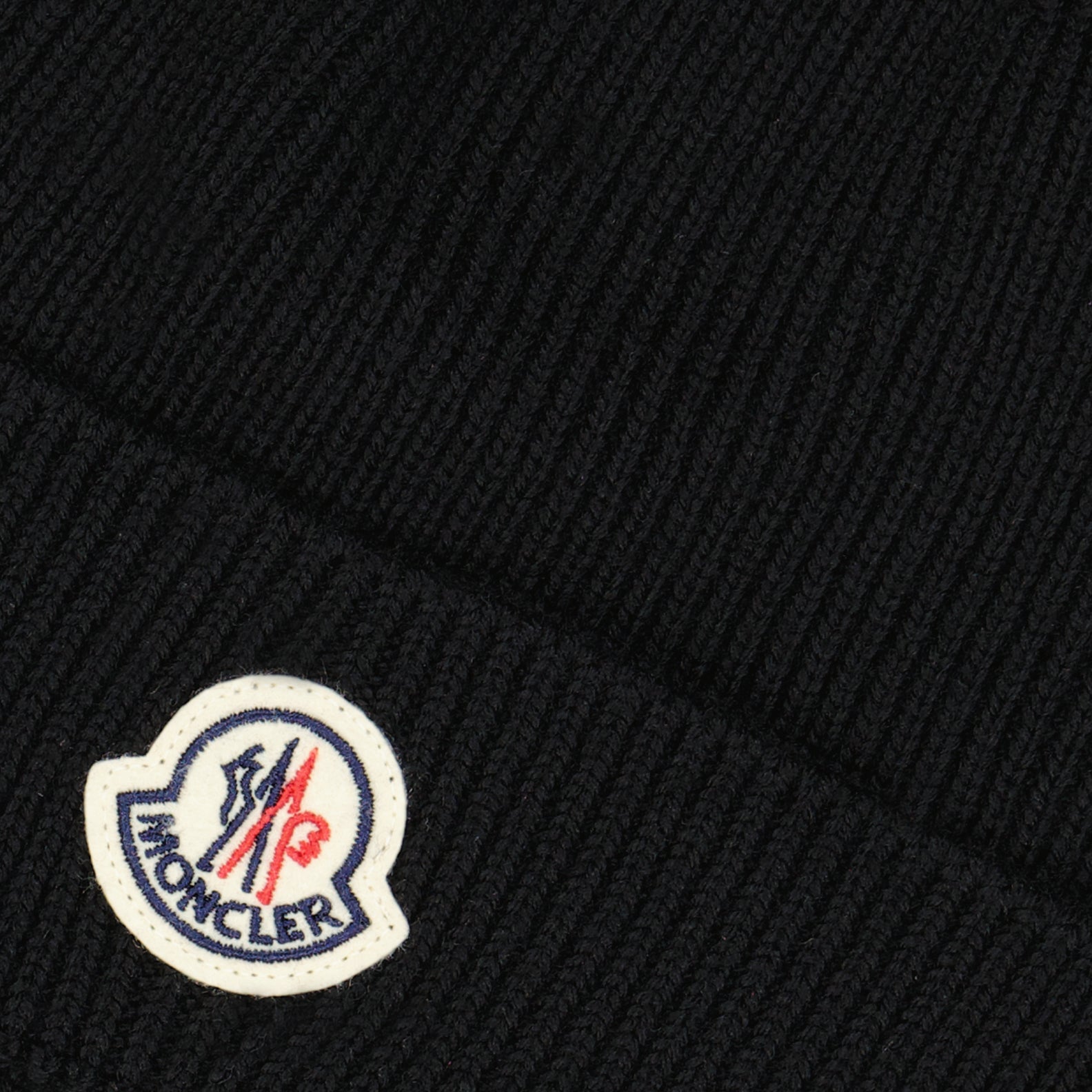 Hats, caps and beanies Logo beanie Moncler Black Man