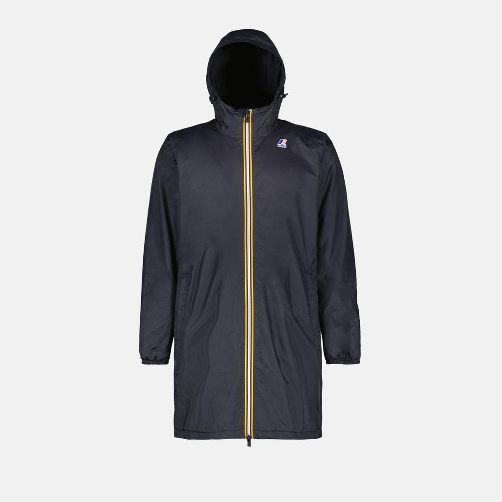 Casacos Le Vrai 3.0 Eiffel Windbreaker K-Way Preto Unissex