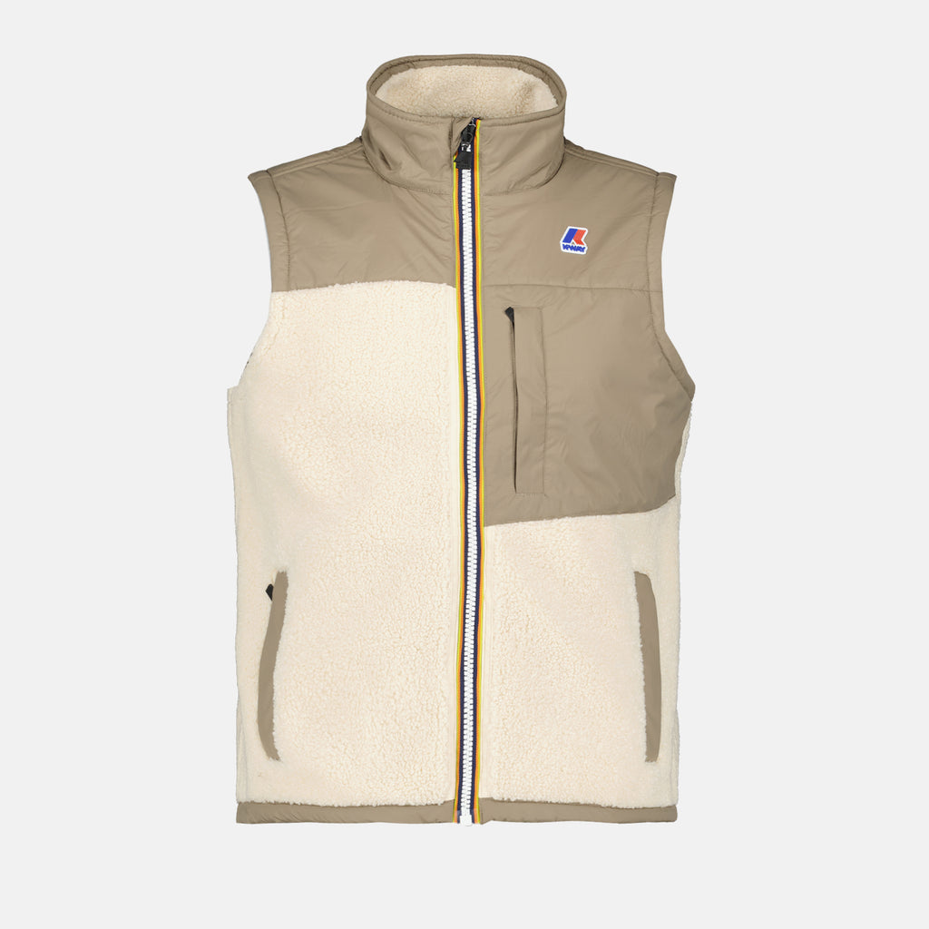 재킷 Veste sans manches Le Vrai 3.0 K-Way 베이지 남여공용