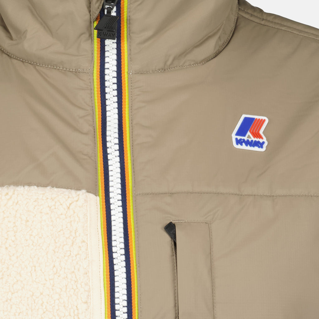 재킷 Veste sans manches Le Vrai 3.0 K-Way 베이지 남여공용