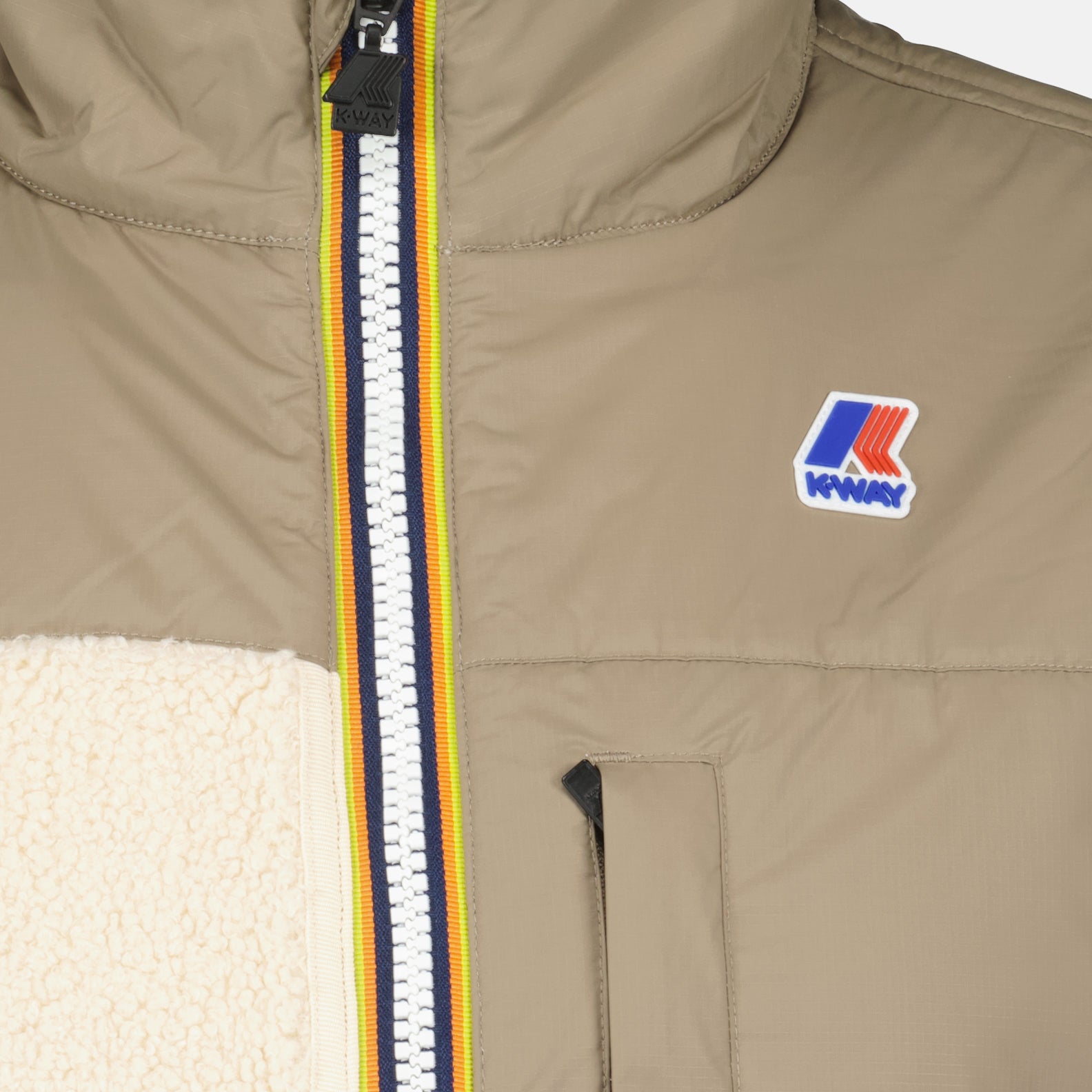 재킷 Veste sans manches Le Vrai 3.0 K-Way 베이지 남여공용
