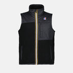 Jackets Le Vrai 3.0 sleeveless jacket K-Way Black Unisex