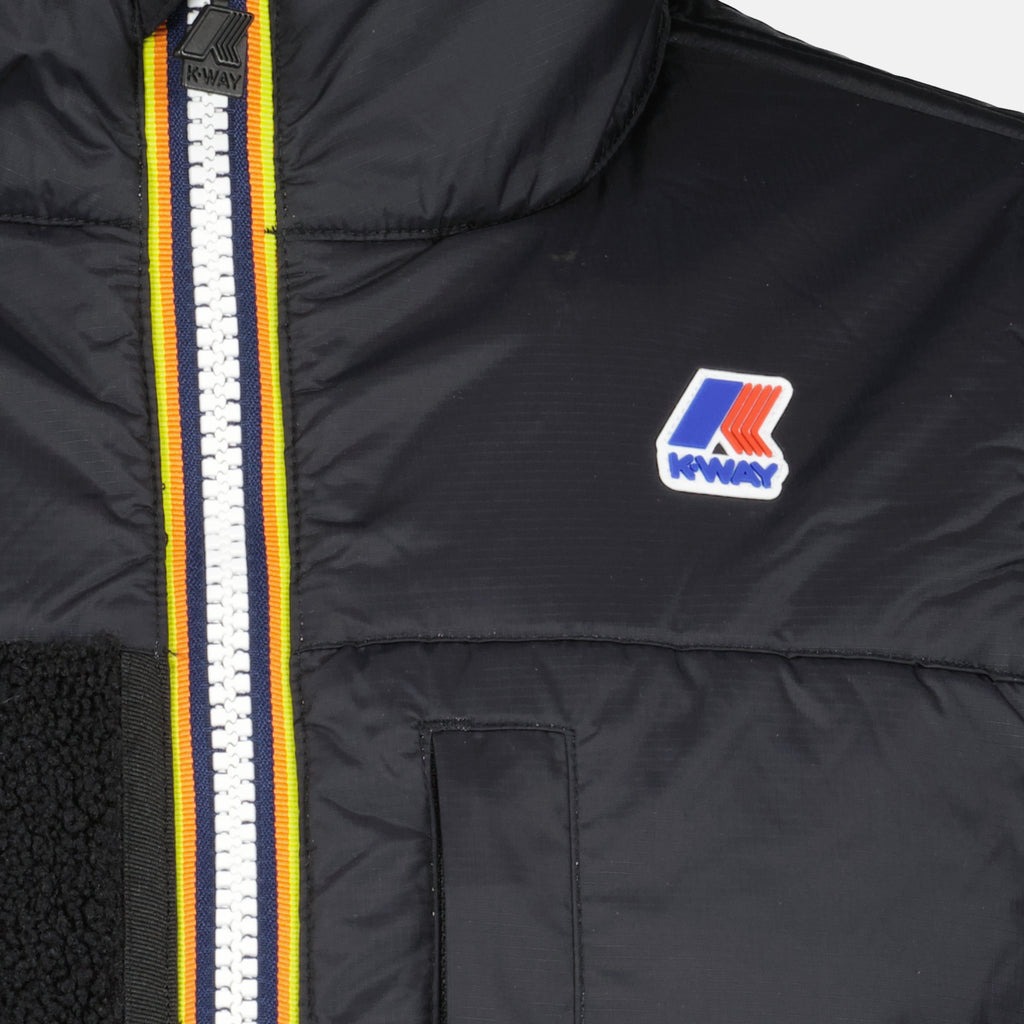 Jackets Le Vrai 3.0 sleeveless jacket K-Way Black Unisex