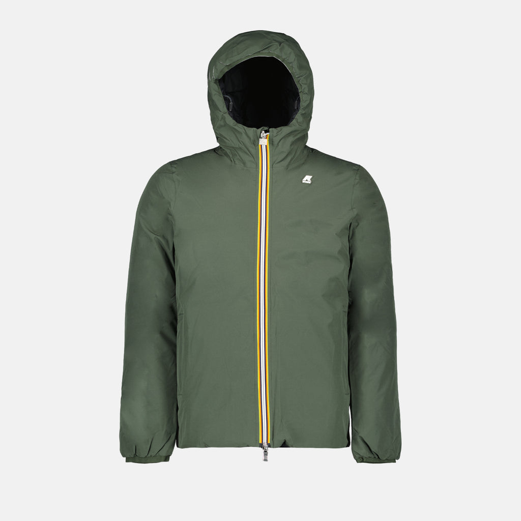 Jackets Reversible Jack Jacket K-Way Khaki Homme