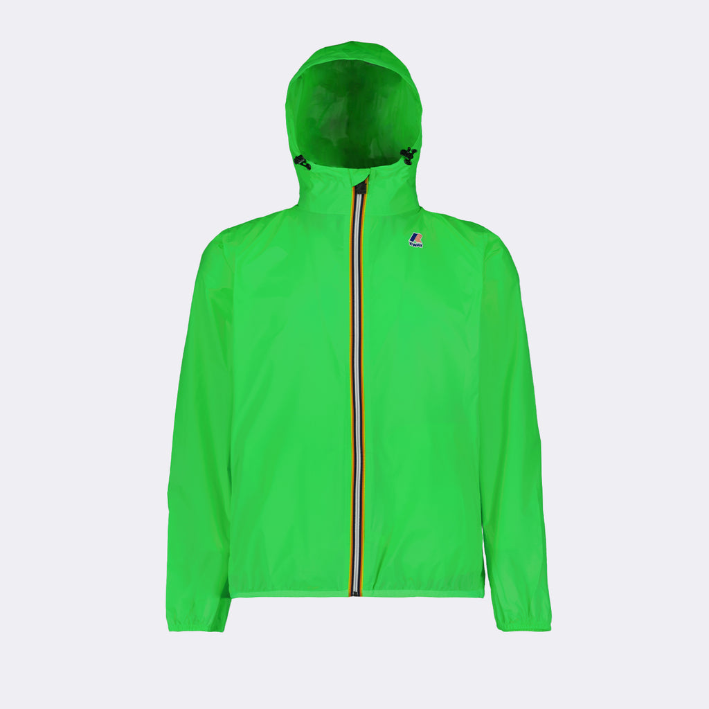 Jaquetas Le Vrai 3.0 Windbreaker K-Way Verde Unissex