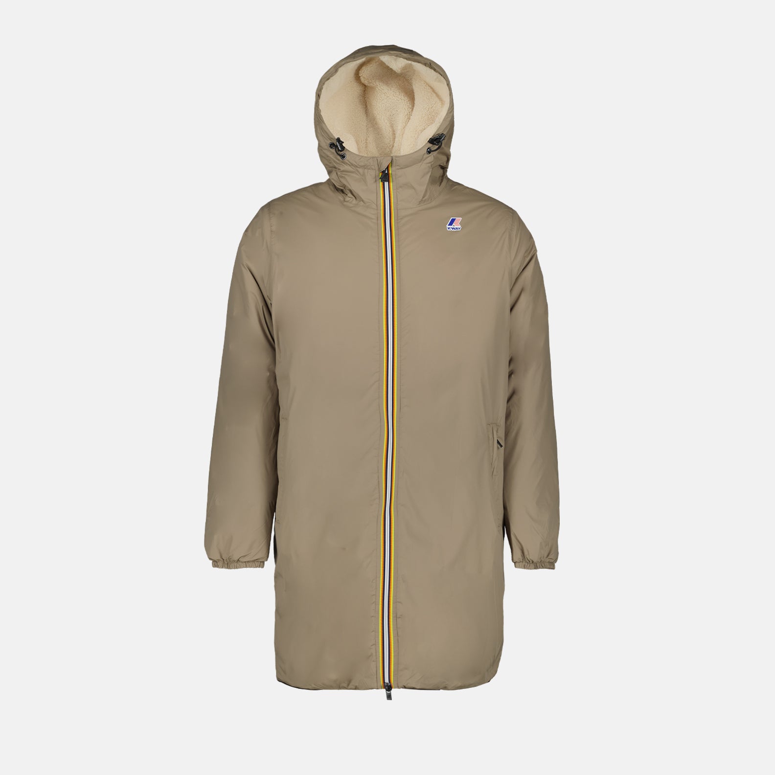 Coats Parka Le Vrai Eiffel 3.0 K-Way Beige Unisex