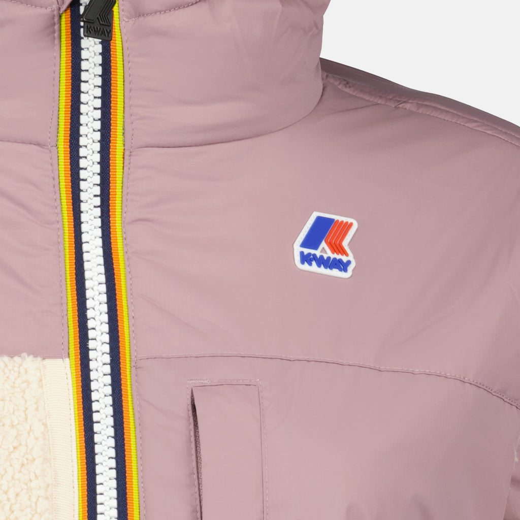 Cappotti Veste matelassée Le Vrai 3.0 K-Way Viola Unisex