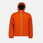 Giacche Veste réversible Jacques Warm K-Way Arancia Homme
