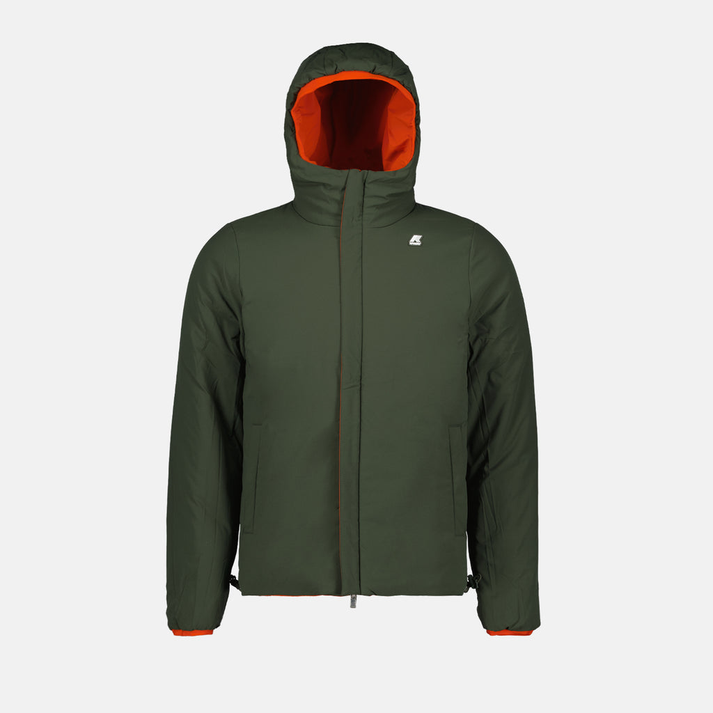 Giacche Veste réversible Jacques Warm K-Way Arancia Homme