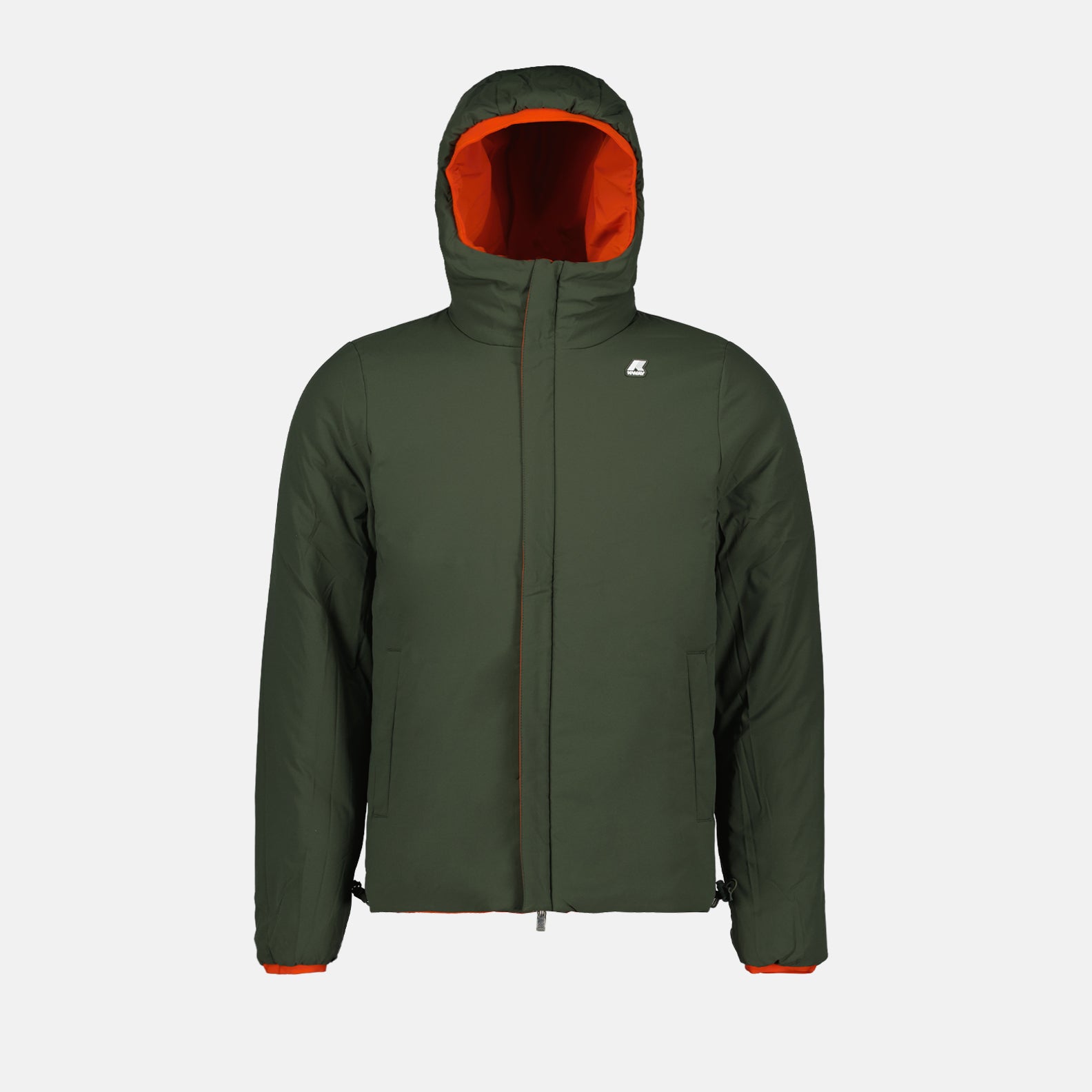 Giacche Veste réversible Jacques Warm K-Way Arancia Homme