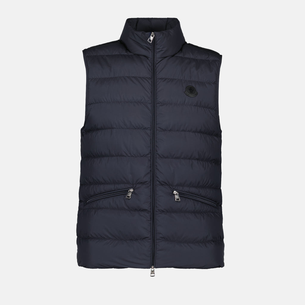Vestes Veste matelassée Treompan Moncler Bleu Homme