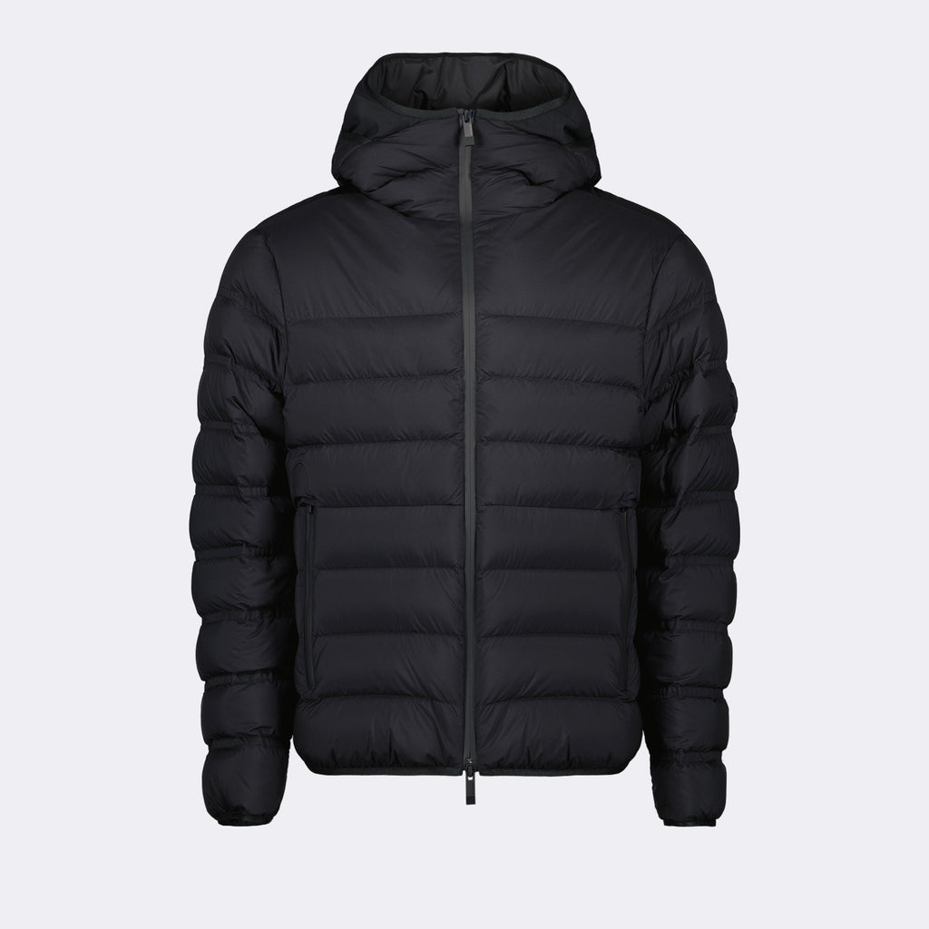 コート アロー ダウンジャケット Moncler 黒 男