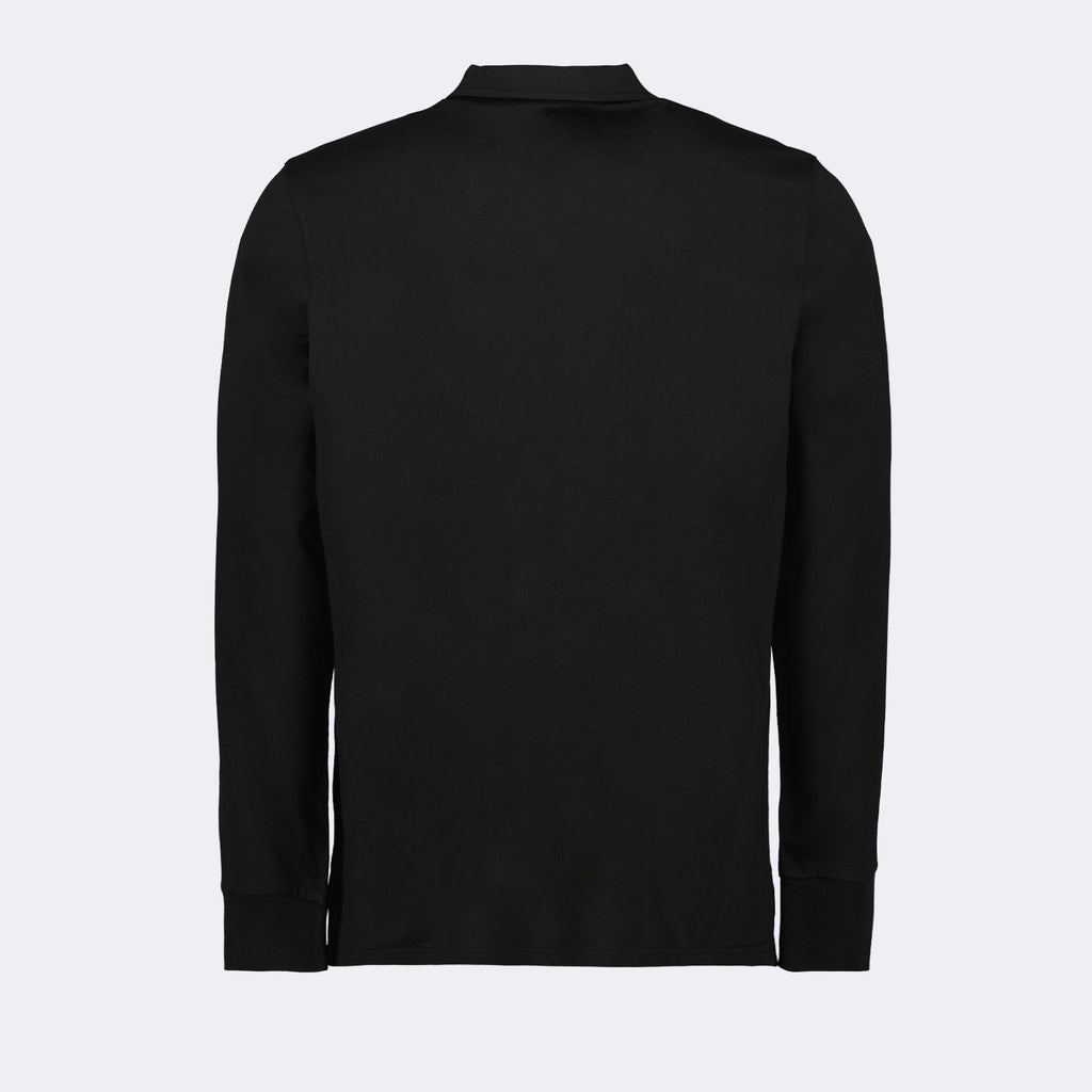 Polos Polo à logo Moncler Negro Homme