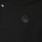 Polos Polo à logo Moncler Negro Homme