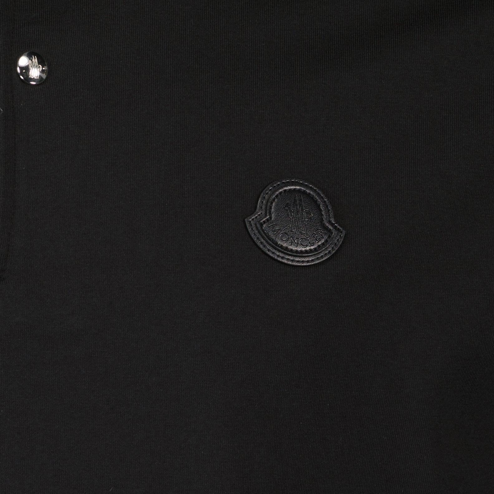 Polos Polo à logo Moncler Preto Homme