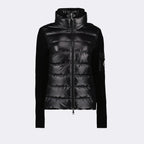 Jaquetas Veste bi-matière Moncler Preto Femme