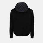 Jaquetas Veste bi-matière Moncler Preto Homme