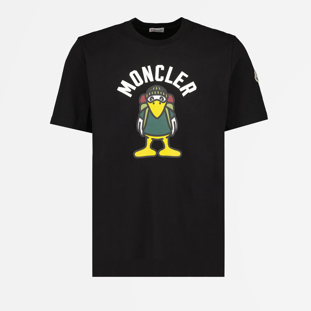T-shirts T-shirt MonDuck Moncler Noir Homme
