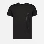 Camisetas T-shirt à logo Moncler Preto Homme