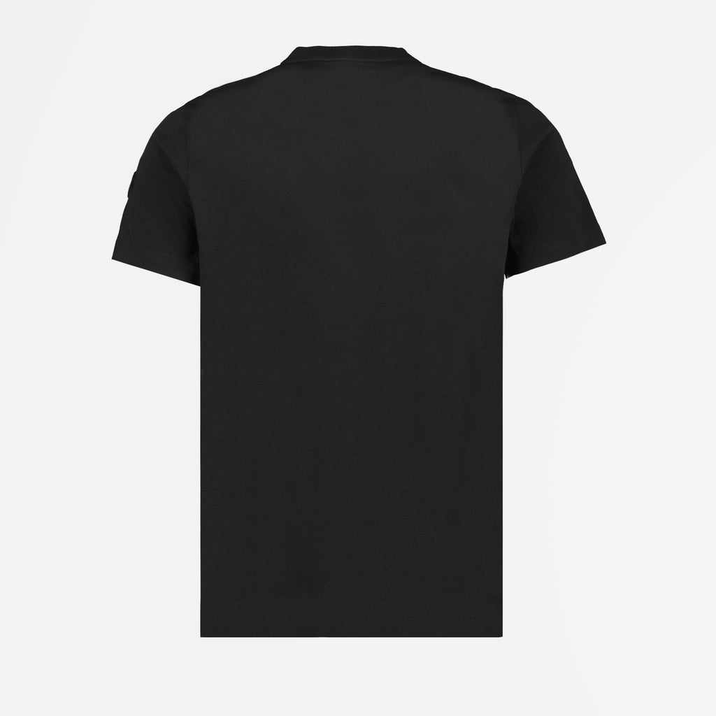 Camisetas T-shirt à logo Moncler Preto Homme