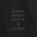 Camisetas T-shirt à logo Moncler Preto Homme